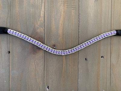 purple brow band