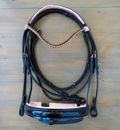 rose gold bridle