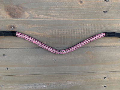 pink brow band